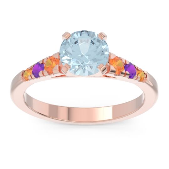 Cathedral Pave Sari Ring