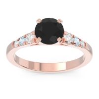 Cathedral Pave Sari Ring
