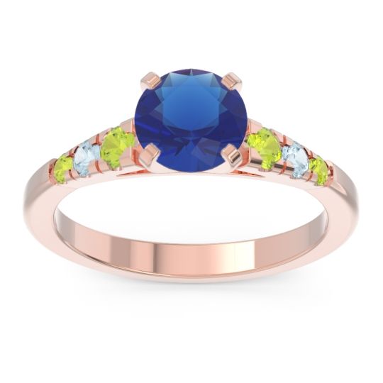 Cathedral Pave Sari Ring