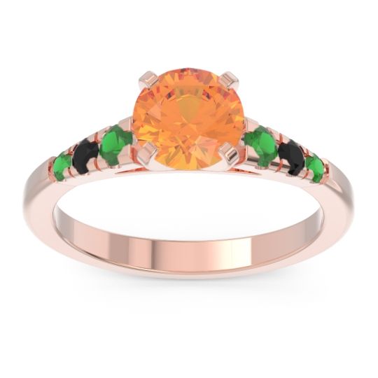 Cathedral Pave Sari Ring