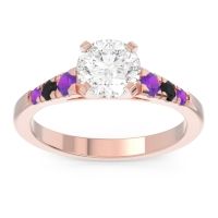 Cathedral Pave Sari Ring