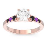 Cathedral Pave Sari Ring