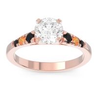 Cathedral Pave Sari Ring
