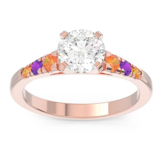 Cathedral Pave Sari Ring