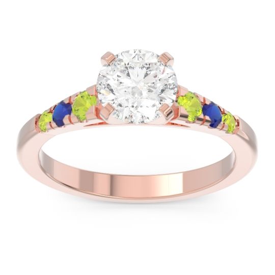 Cathedral Pave Sari Ring