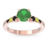 Cathedral Pave Sari Ring