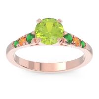 Cathedral Pave Sari Ring