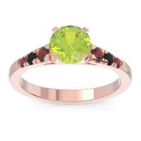 Cathedral Pave Sari Ring