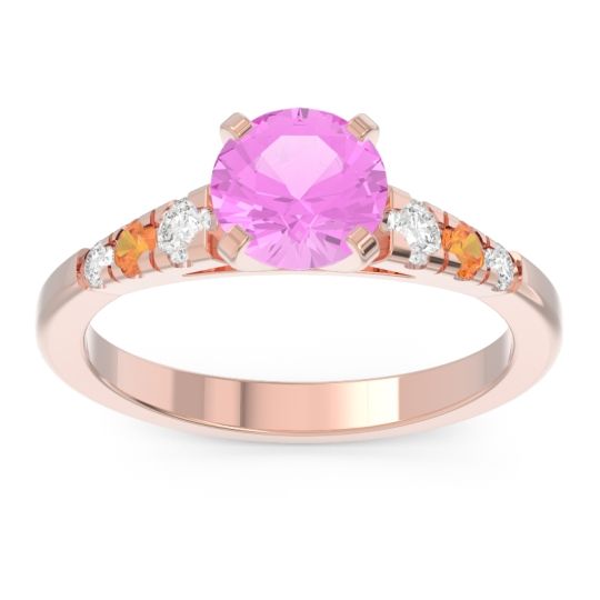 Cathedral Pave Sari Ring