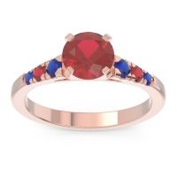 Cathedral Pave Sari Ring