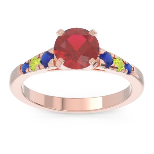 Cathedral Pave Sari Ring
