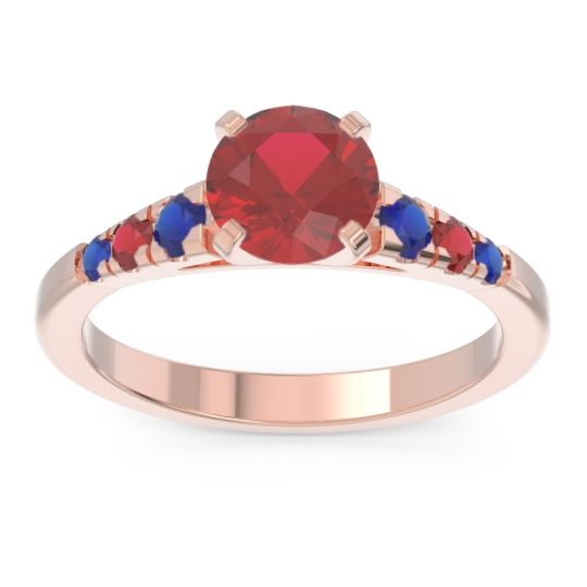 Cathedral Pave Sari Ring