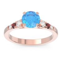 Cathedral Pave Sari Ring