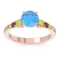 Cathedral Pave Sari Ring