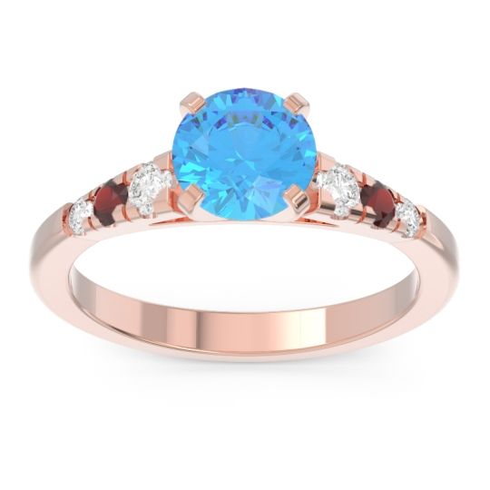 Cathedral Pave Sari Ring
