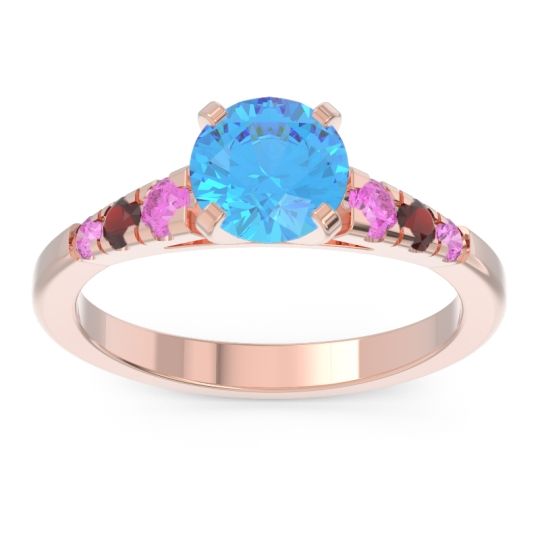 Cathedral Pave Sari Ring