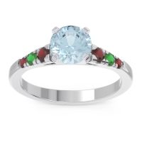 Cathedral Pave Sari Ring