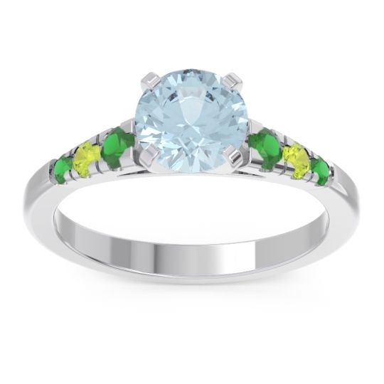 Cathedral Pave Sari Ring