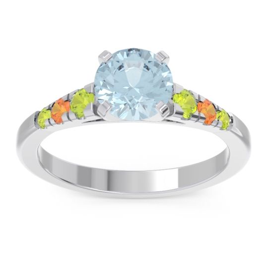 Cathedral Pave Sari Ring