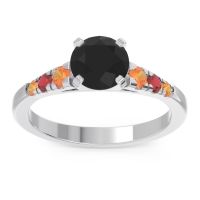Cathedral Pave Sari Ring