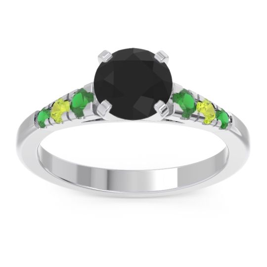 Cathedral Pave Sari Ring