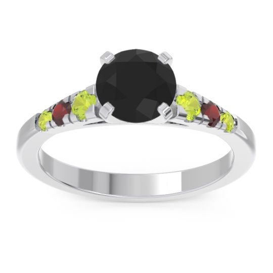 Cathedral Pave Sari Ring