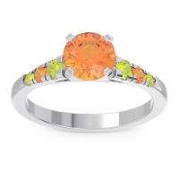 Cathedral Pave Sari Ring