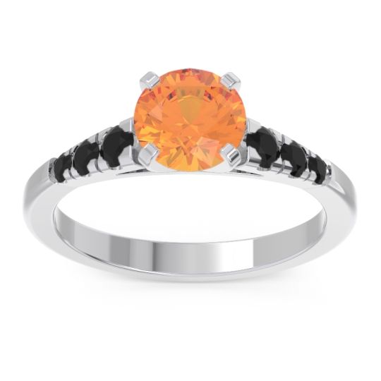 Cathedral Pave Sari Ring