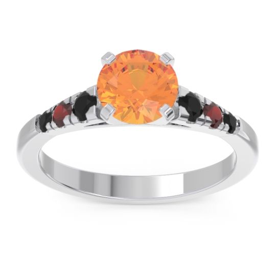 Cathedral Pave Sari Ring