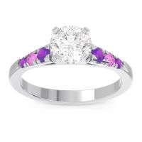 Cathedral Pave Sari Ring