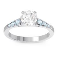 Cathedral Pave Sari Ring