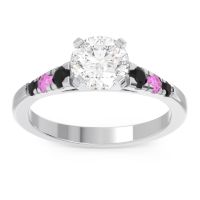 Cathedral Pave Sari Ring