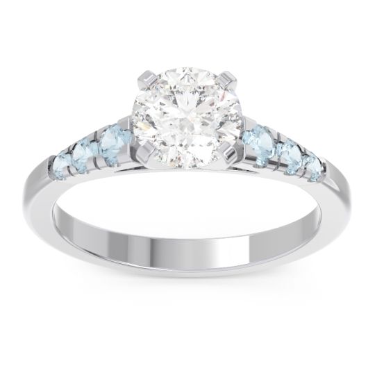 Cathedral Pave Sari Ring