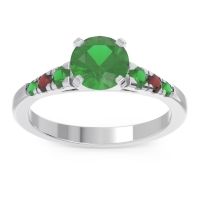 Cathedral Pave Sari Ring