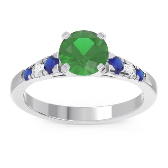 Cathedral Pave Sari Ring