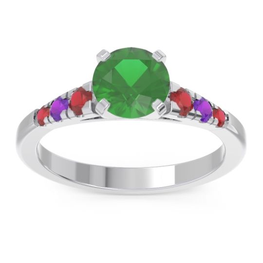 Cathedral Pave Sari Ring