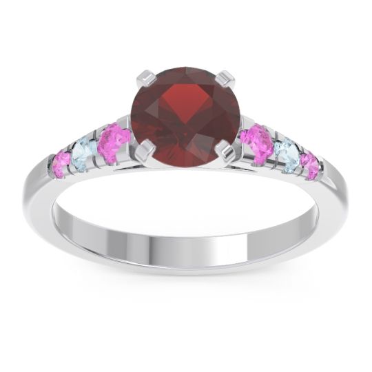 Cathedral Pave Sari Ring