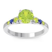 Cathedral Pave Sari Ring