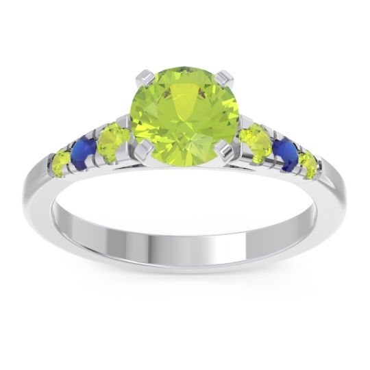 Cathedral Pave Sari Ring