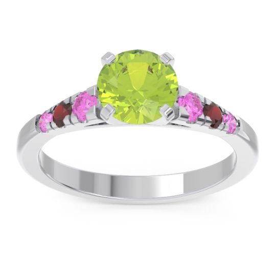 Cathedral Pave Sari Ring
