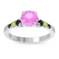 Cathedral Pave Sari Ring