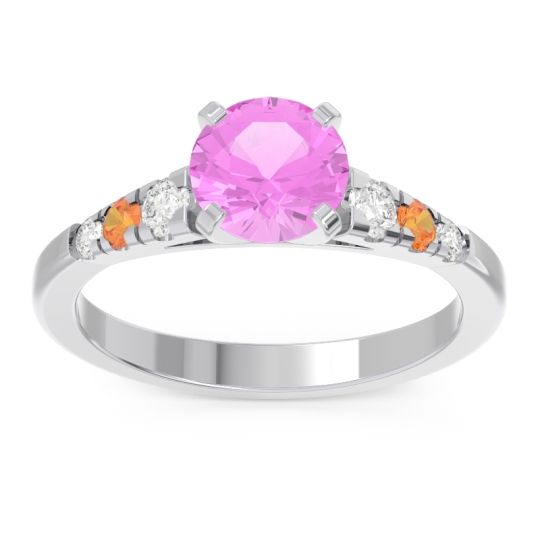 Cathedral Pave Sari Ring