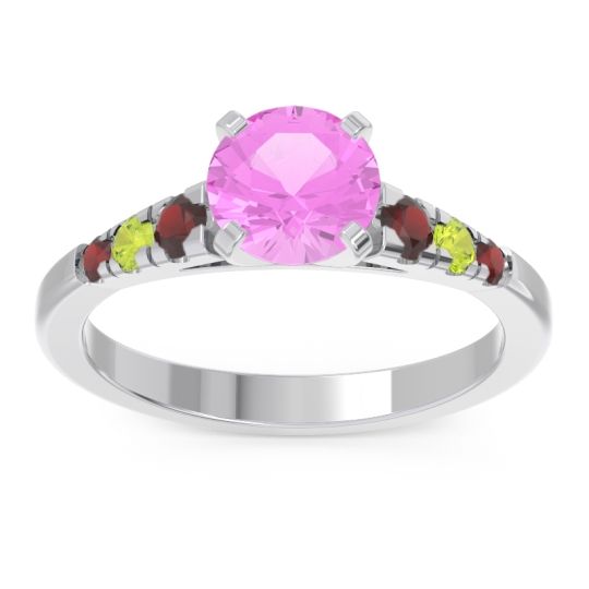 Cathedral Pave Sari Ring
