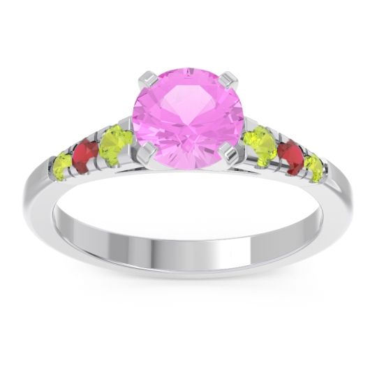 Cathedral Pave Sari Ring