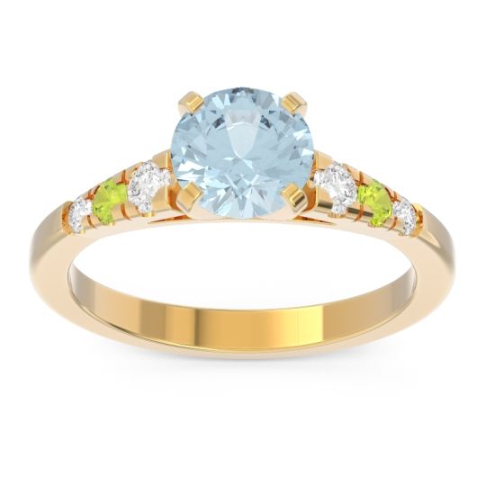 Cathedral Pave Sari Ring