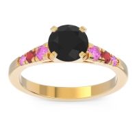 Cathedral Pave Sari Ring