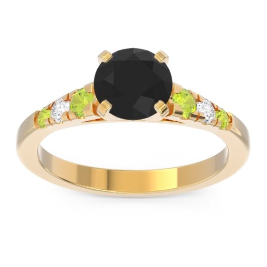 Cathedral Pave Sari Ring