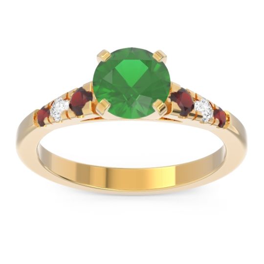 Cathedral Pave Sari Ring