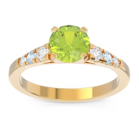 Cathedral Pave Sari Ring