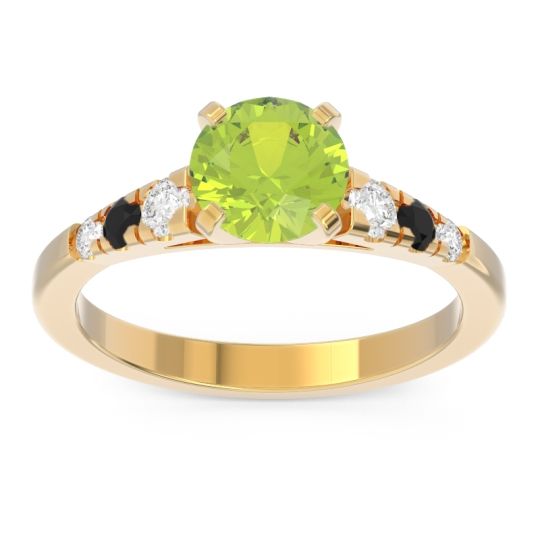 Cathedral Pave Sari Ring
